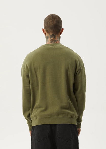Thrown Out - Crew Neck - Military