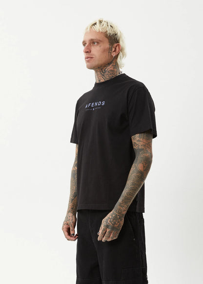 Thrown Out - Retro Fit Tee - Black
