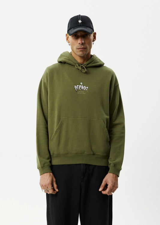 Enjoyment - Pull On Hood - Military