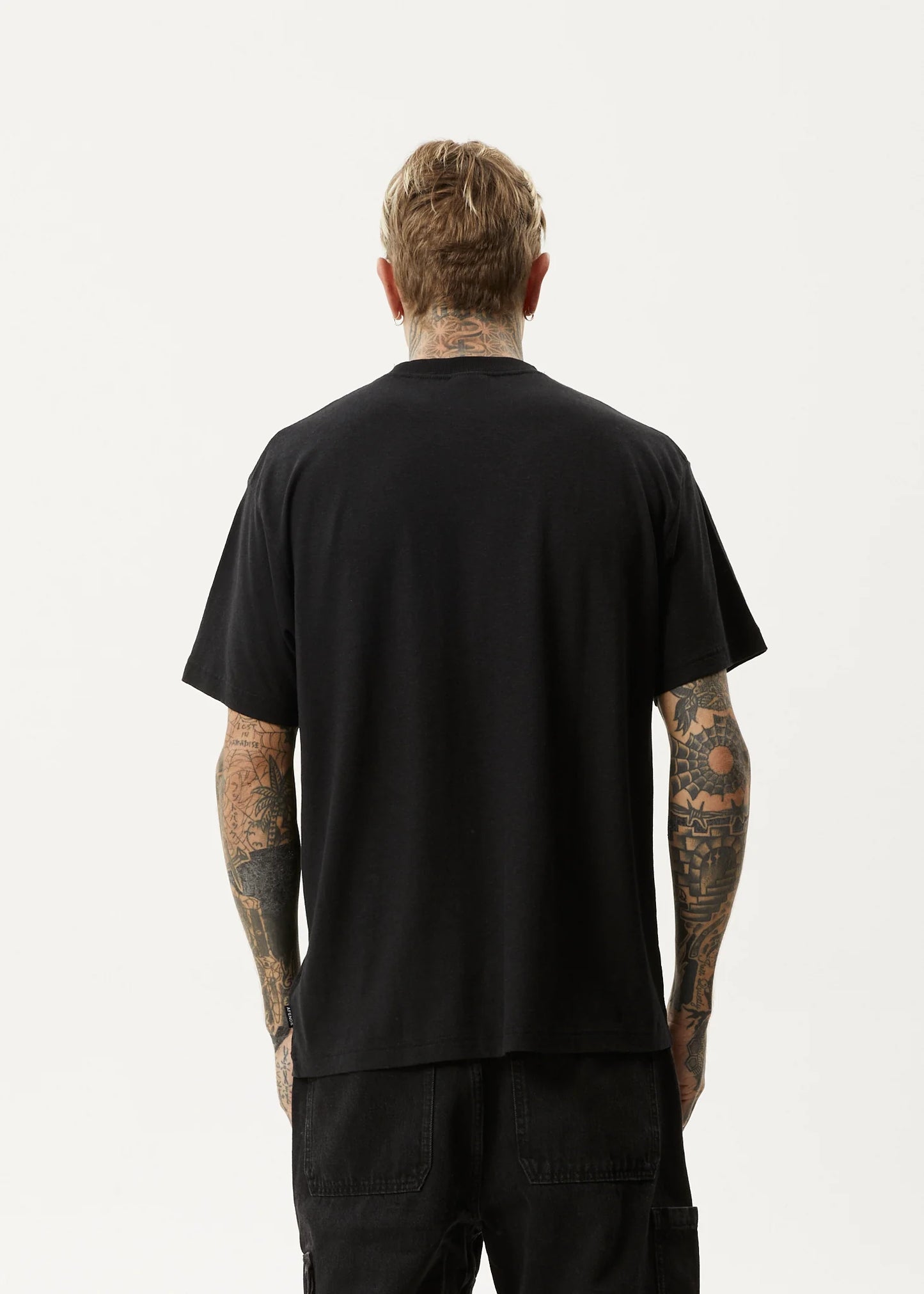 Let It Grow - Hemp Boxy Fit Tee - Black