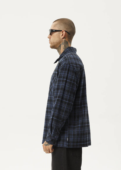 Questions - Recycled Flannel Shirt - Dusk Check