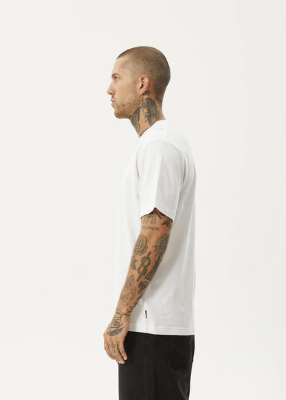Dosed - Recycled Retro Fit Tee - White