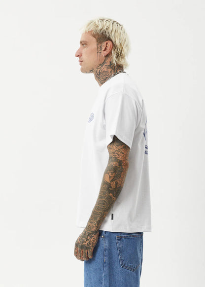 Frogga - Heavy Recycled Boxy Fit Tee - White