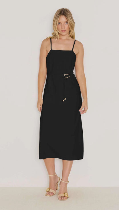 IRENA BELTED DRESS
