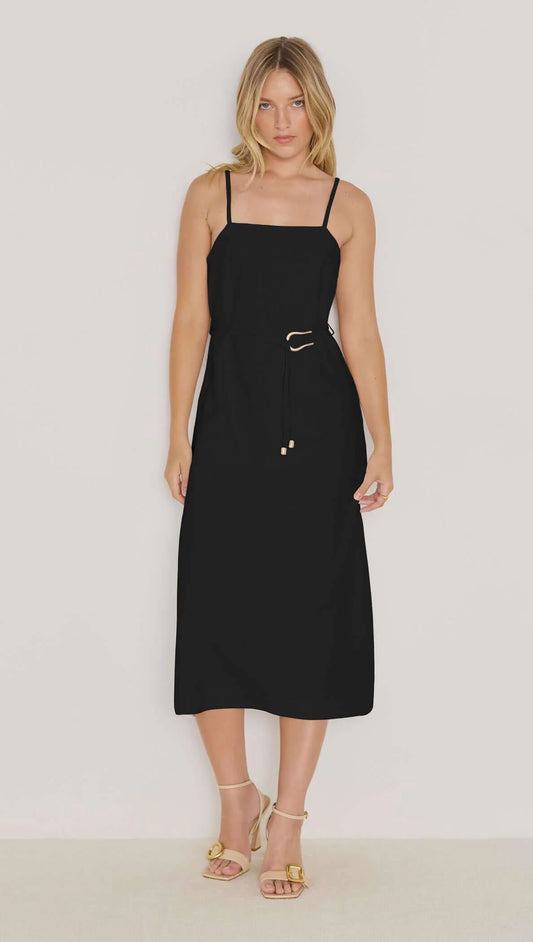 IRENA BELTED DRESS