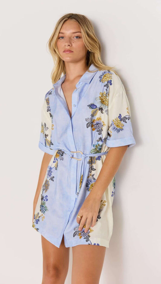LUCIA MINI SHIRTDRESS