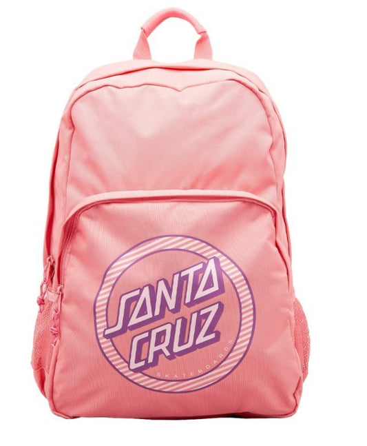 STRIPED REVERSE DOT BACKPACK