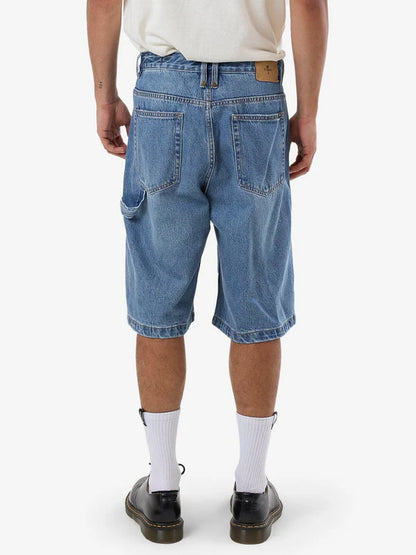 Big Slacker Denim Short - Dark Dust Blue