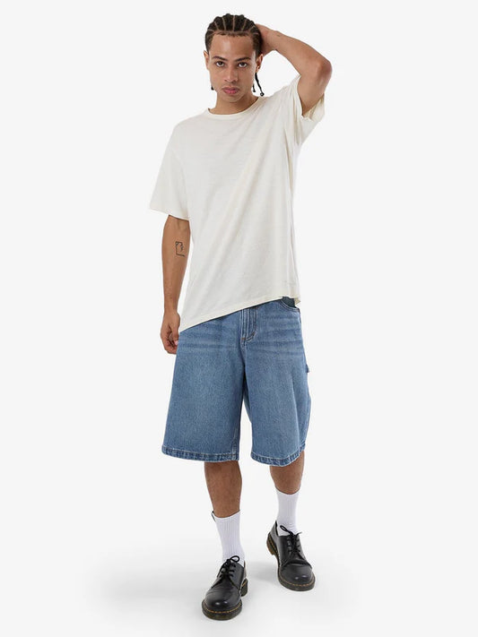 Big Slacker Denim Short - Dark Dust Blue