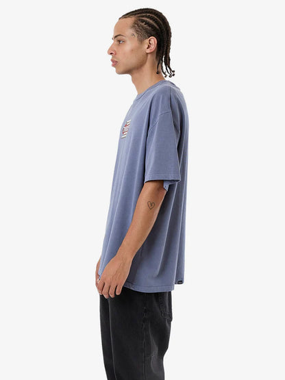 Chrome Steadfast Merch Fit Tee - Folkstone Grey