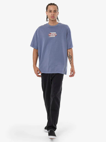 Chrome Steadfast Merch Fit Tee - Folkstone Grey