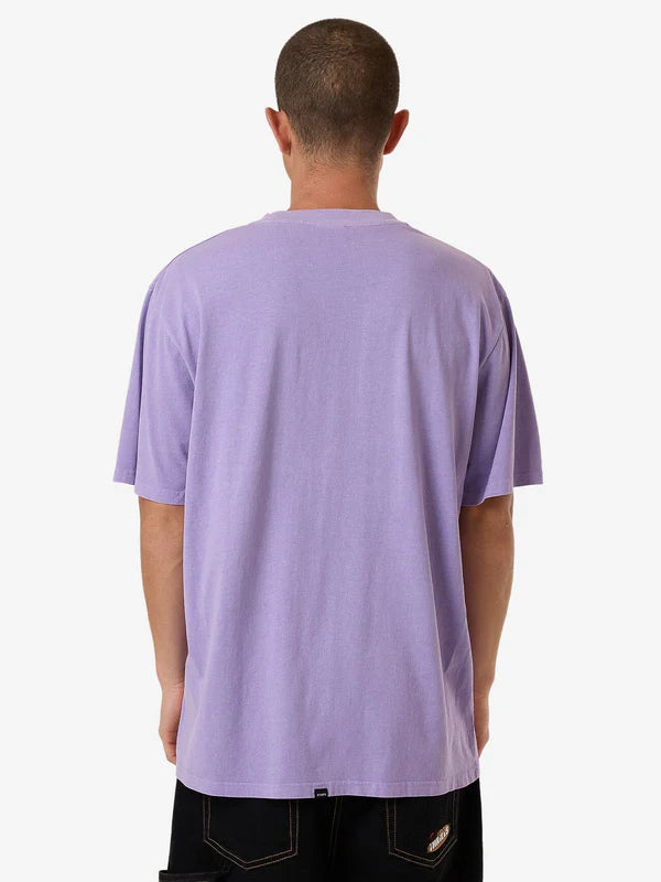Morphing Oversize Fit Tee - Violet Tulip