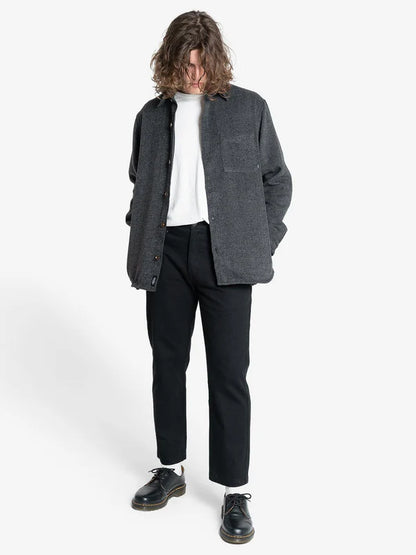 United Front Long Sleeve Flannel - Black