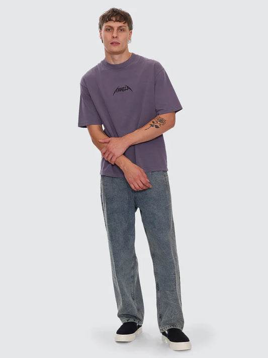LIMITLESS MIND EMBRO BOX FIT OVERSIZE SHORT TEE