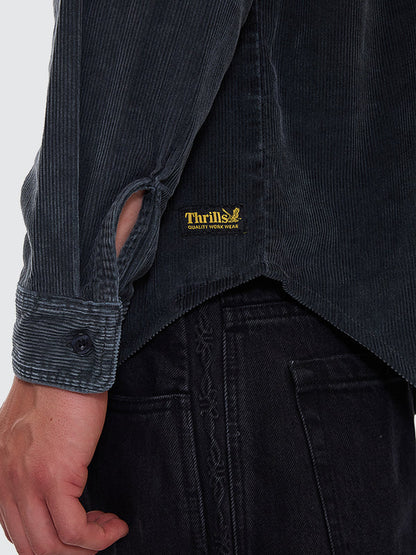 THRILLS UNION CORD WORK LONG SLEEVE SHIRT