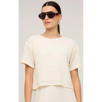 LYRIC BOXY CROP TEE