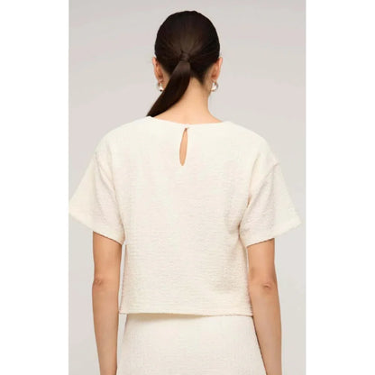 LYRIC BOXY CROP TEE