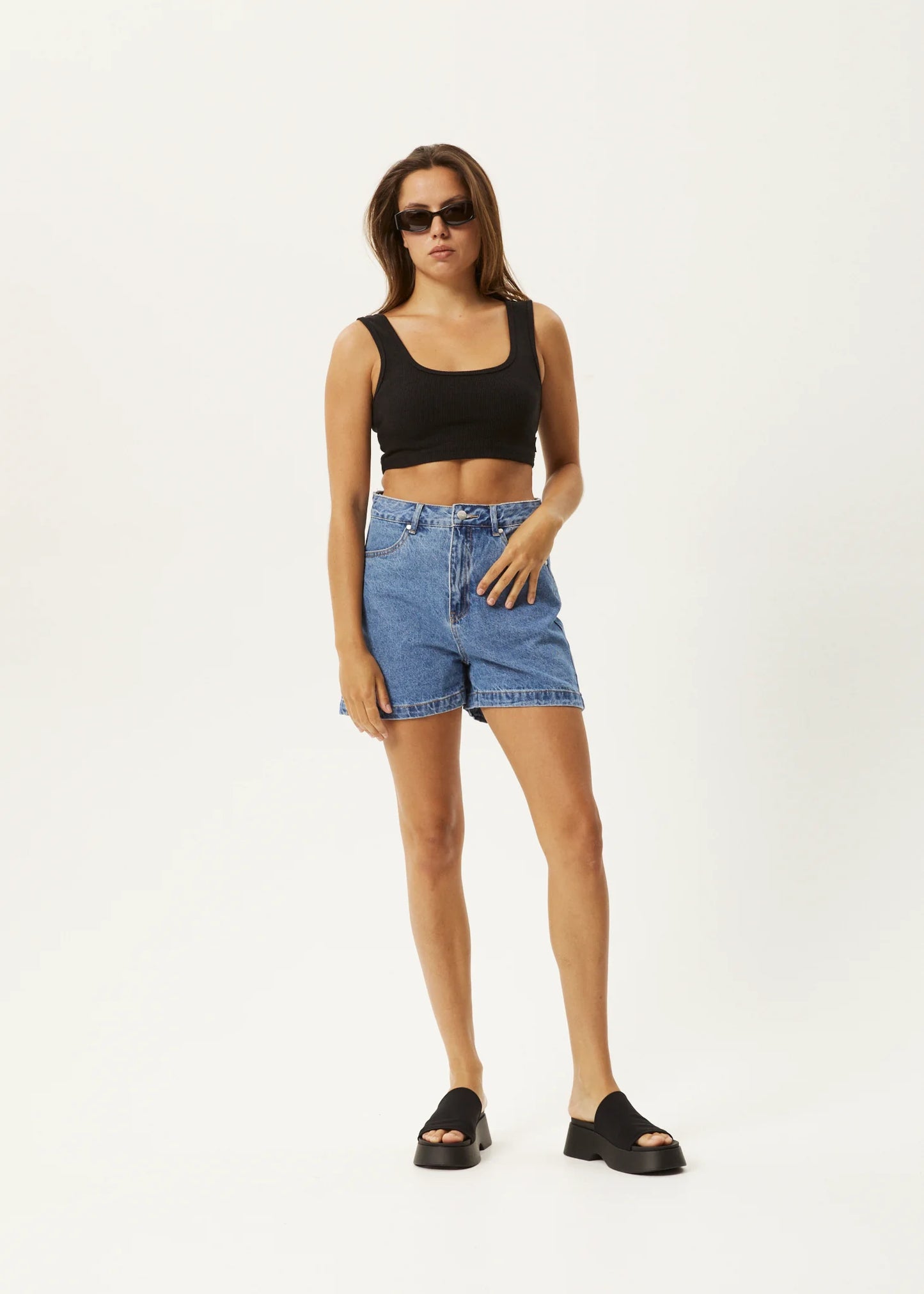 Seventy Threes - Denim Shorts - Worn Blue