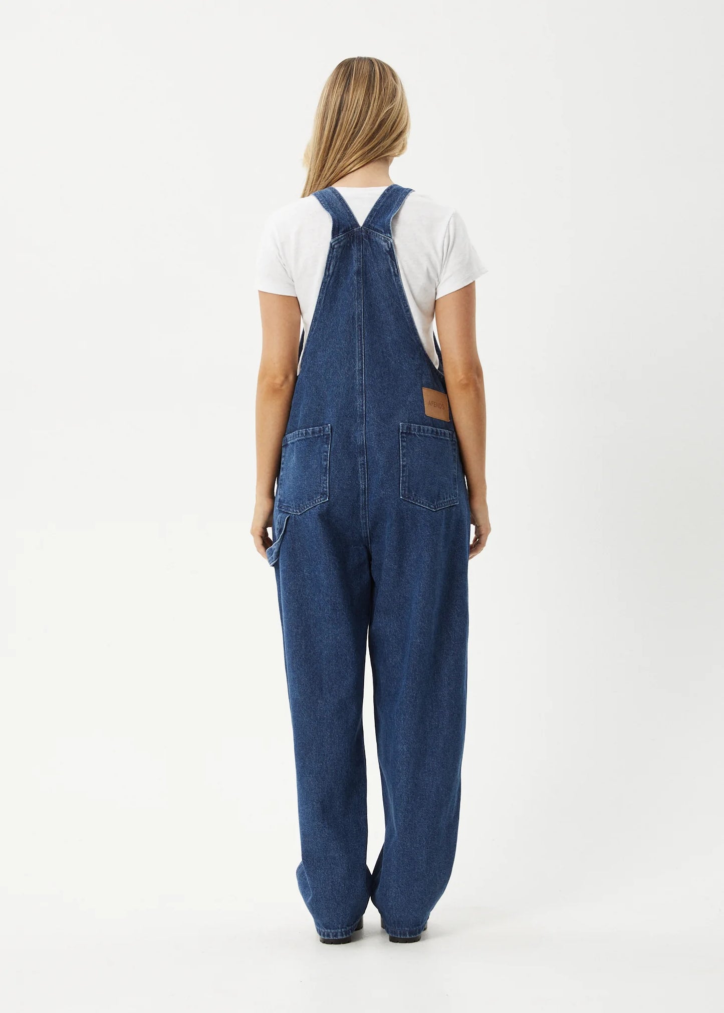 Louis - Denim Baggy Overalls - Authentic Blue