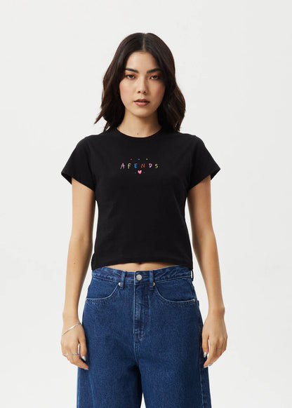 Funhouse - Baby Tee - Black