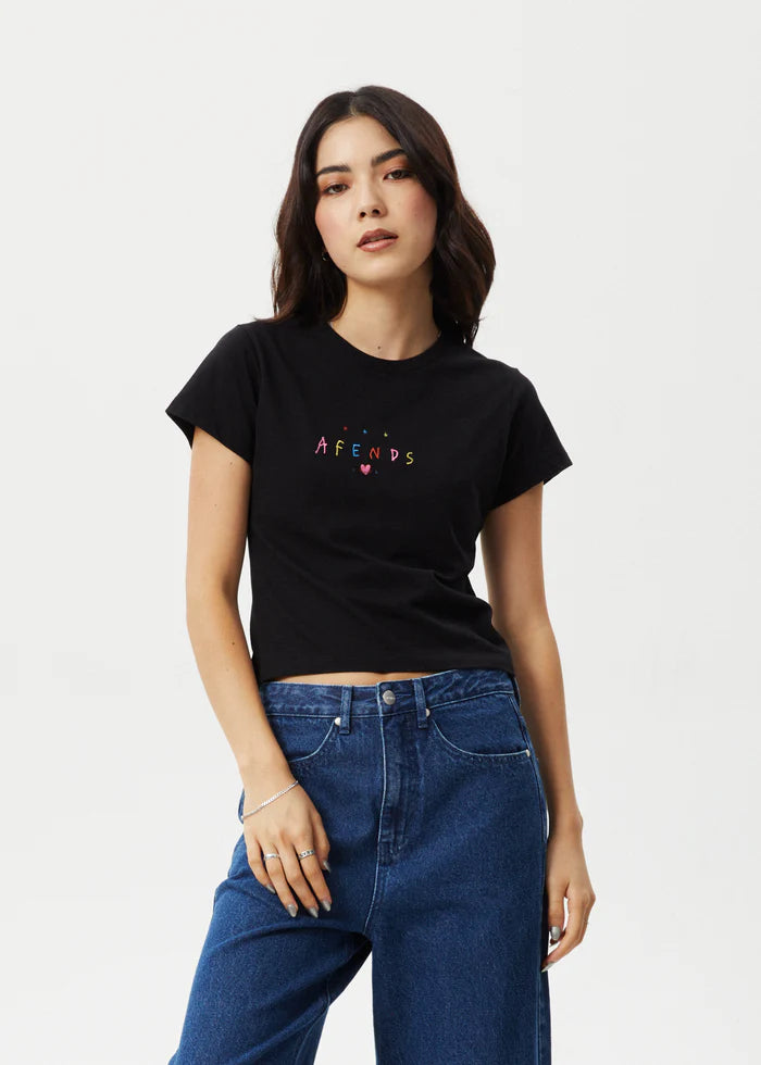Funhouse - Baby Tee - Black