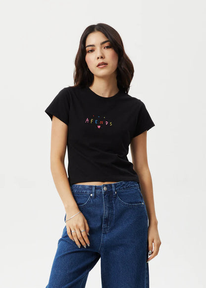 Funhouse - Baby Tee - Black