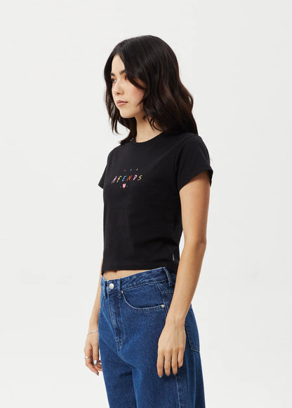 Funhouse - Baby Tee - Black