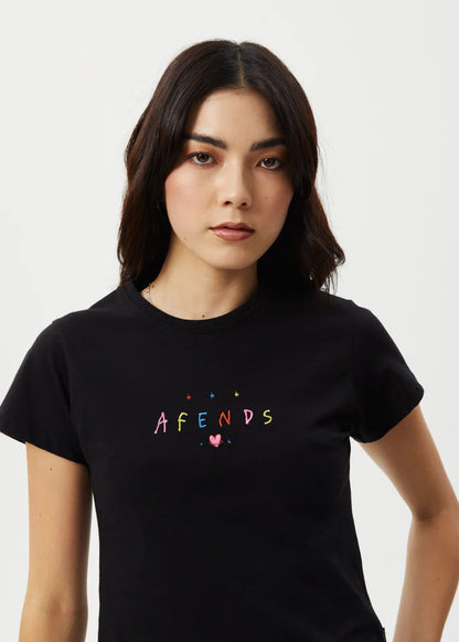 Funhouse - Baby Tee - Black