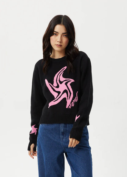 Gravity - Knit Crew Neck - Black