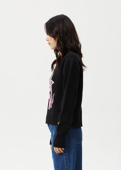 Gravity - Knit Crew Neck - Black