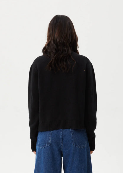 Gravity - Knit Crew Neck - Black