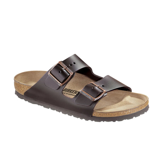 Arizona Dark Brown Smooth Leather Narrow