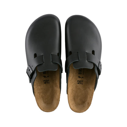 BOSTON BLACK SMOOTH LEATHER REG