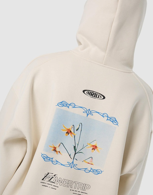 FLOWER TRIP COCOON PANEL HOOD