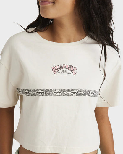 WAVE OF THE DAY CROP TEE