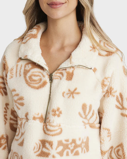 FEELING PLAYFUL HALF ZIP CREW