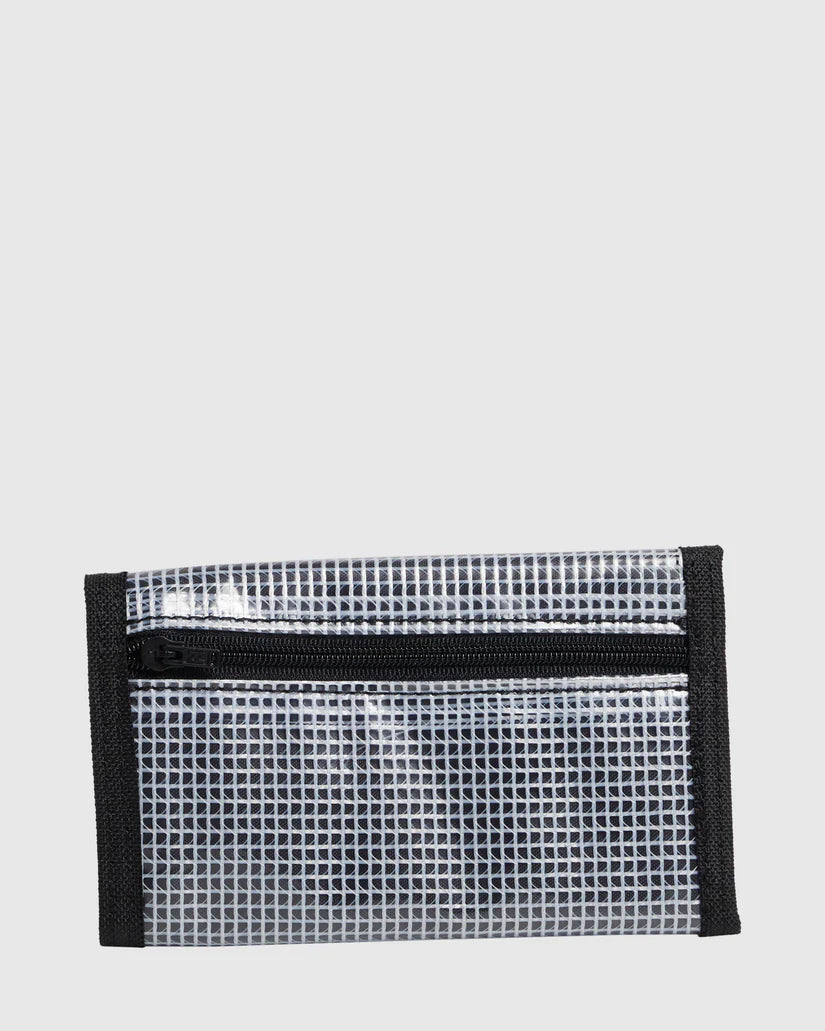 CHROME TRIFOLD WALLET