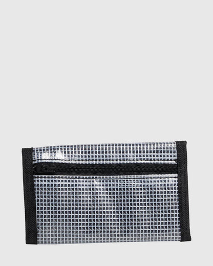 CHROME TRIFOLD WALLET