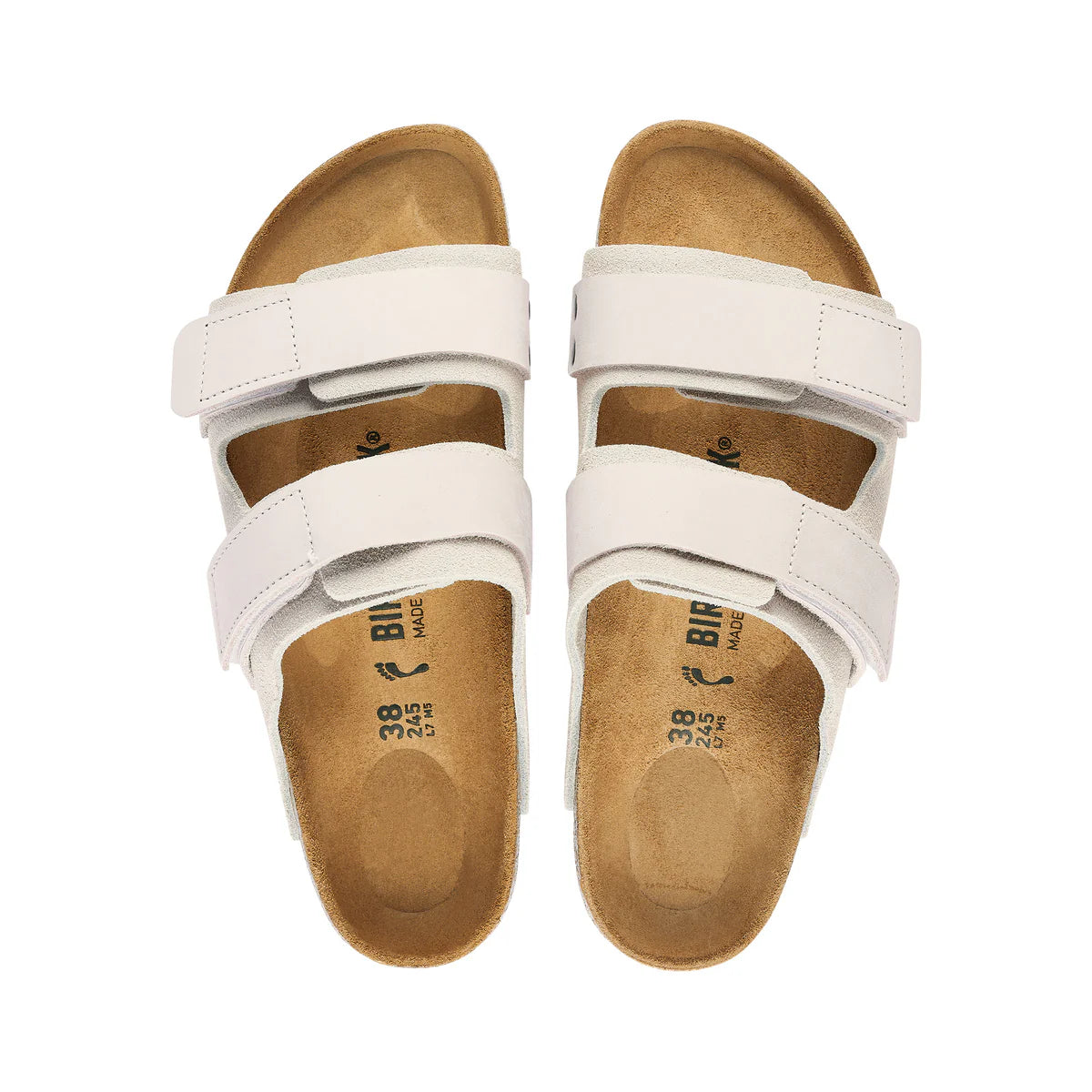 UJI ANT WHITE SUEDE LEATHER REG