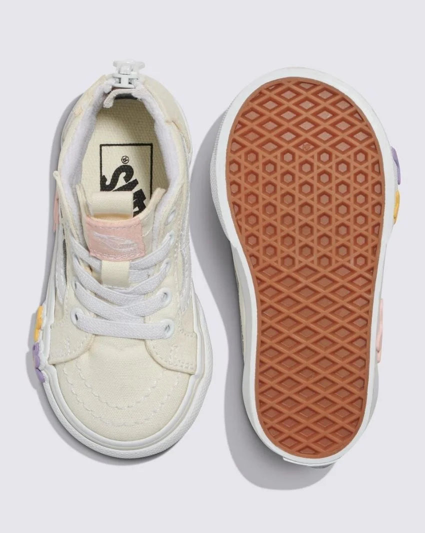 SK8-HI ZIP FLOWER