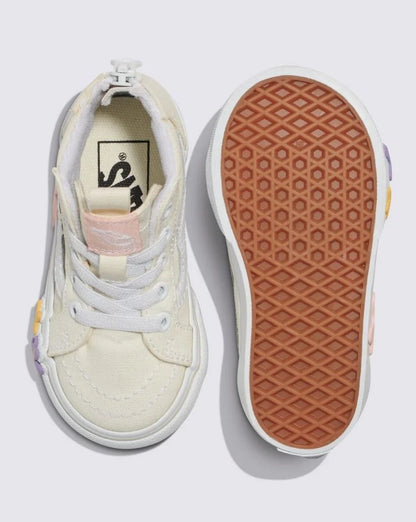 SK8-HI ZIP FLOWER