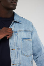 Load image into Gallery viewer, RYDER OVERSIZED DENIM JACKET
