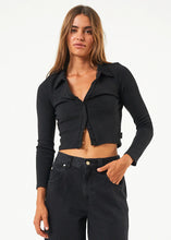 Load image into Gallery viewer, ELIZA HEMP RIBBED LS SHIRT
