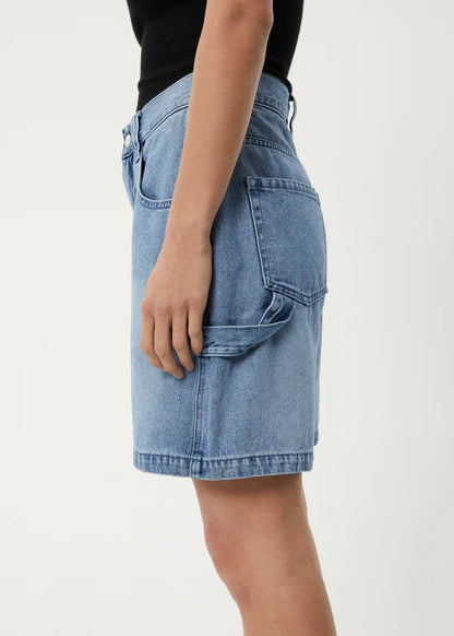 EMILIE HEMP DENIM SHORTS