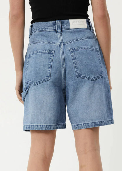 EMILIE HEMP DENIM SHORTS