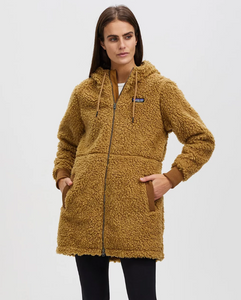 Dusty mesa high pile fleece parka hotsell