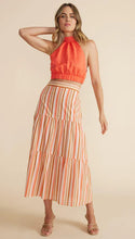 Load image into Gallery viewer, EDIE TIERED MIDI SKIRT
