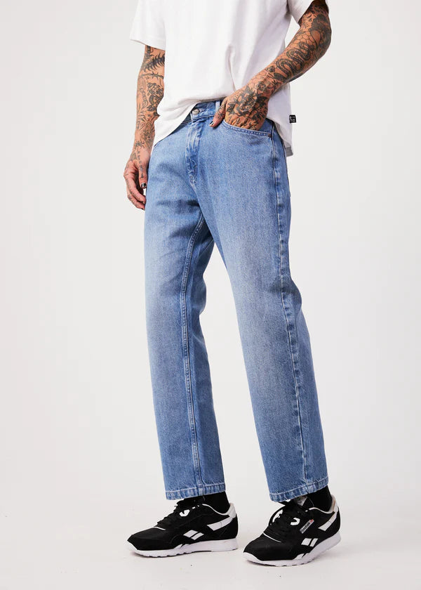 NINETY TWOS HEMP DENIM RELAXED FIT JEANS