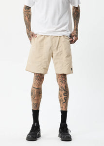 BAYWATCH MISPRINT ELASTIC WAIST SHORTS