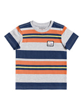 Load image into Gallery viewer, SPAT OUT STRIPE SS BOY TEE
